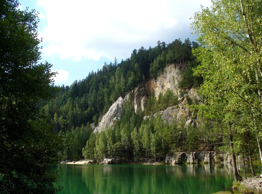 Zdjęcia: Skalne miasto, adrszpasko-teplicki, Jeziorko., CZECHY Zdjęcia: Skalne miasto, adrszpasko-teplicki, Jeziorko., CZECHY