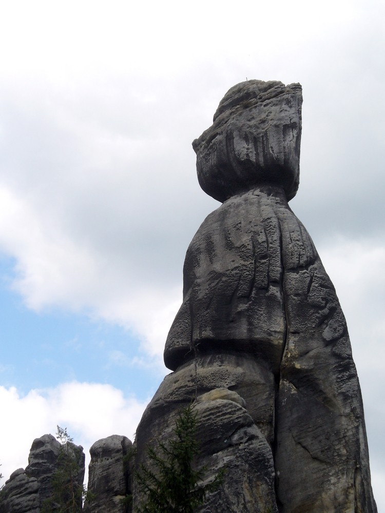 Zdjęcia: Skalne miasto, adrszpasko-teplicki, Kobieta skalna, CZECHY Zdjęcia: Skalne miasto, adrszpasko-teplicki, Kobieta skalna, CZECHY