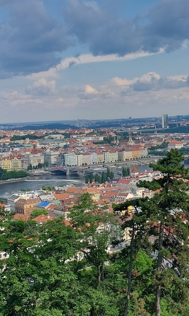 Zdjęcia: Praga, Praga ze wzgórza Letna, CZECHY Zdjęcia: Praga, Praga ze wzgórza Letna, CZECHY