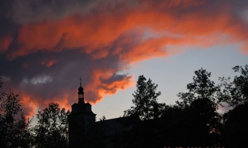 Zdjecie CZECHY / - / Przed Prag / Bdzie burza...