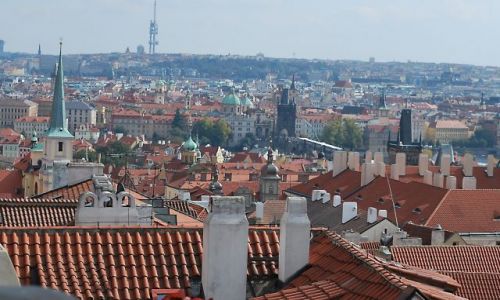 Zdjęcie CZECHY / - / Praga-Hradczany / Widok z Hradczan