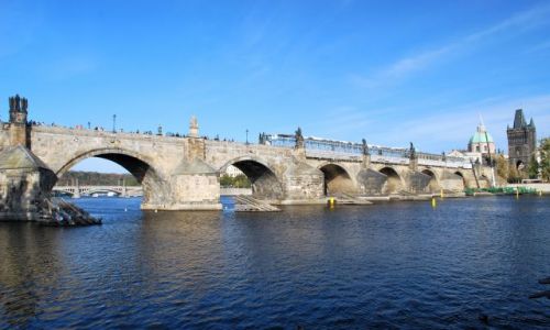 Zdjęcie CZECHY / - / Praga-Hradczany / Most Karola z Wełtawy