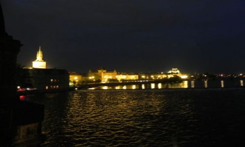 Zdjęcie CZECHY / praga / zabytki pragi / konkurs miasto noca