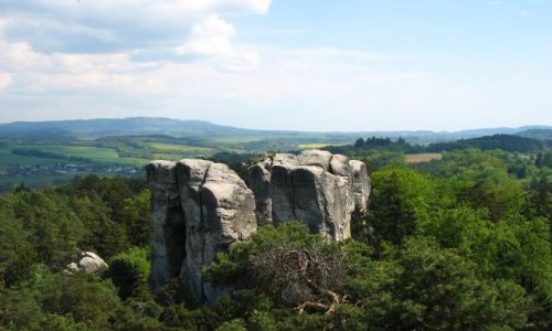 Zdjecie CZECHY / - / Czeski Raj / panorama Czeskiego Raju