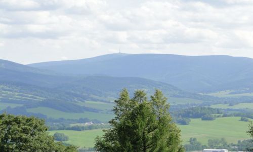 CZECHY / Jesenik / Jesenik Lazne / Widok na Pradziada