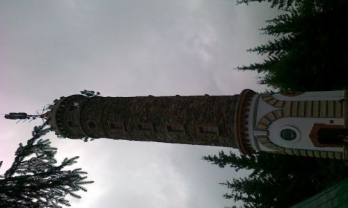 Zdjecie CZECHY / Gry Opawskie / Zlaty Chlum/Zoty Hem/ / Wiea widokowa na Zlatym Chlumie