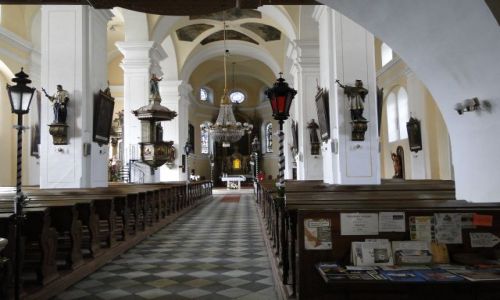 Zdjecie CZECHY / Gry Opawskie / Jesenik / Wntrze kocioa w Jeseniku