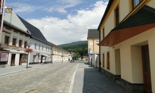 Zdjecie CZECHY / Gry Opawskie / Jesenik / Uliczka w Jeseniku