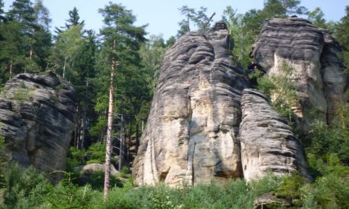 Zdjecie CZECHY / Sudety / .. / Skalne Miasto