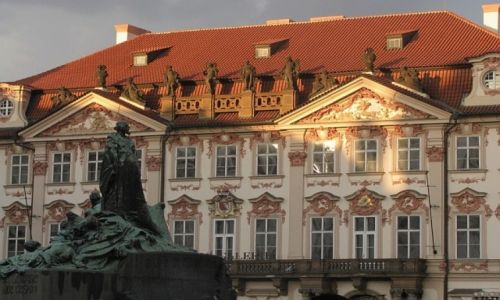Zdjecie CZECHY / Praga / Praga / rynek Staromiejski - paac Golz - Kinskich