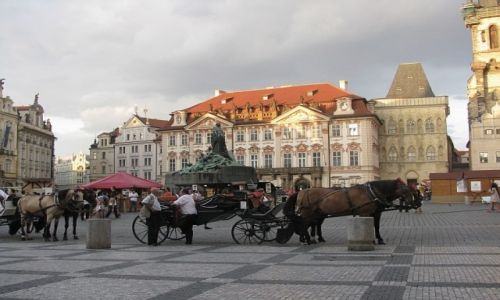 Zdjecie CZECHY / Praga / Praga / rynek Staromiejski.