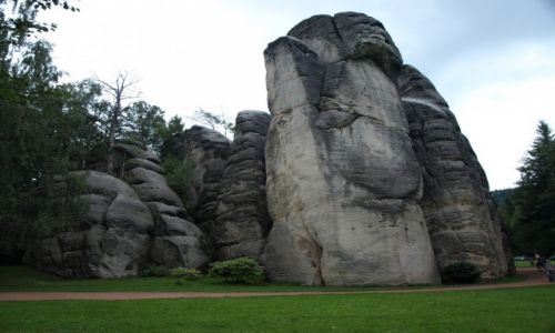 Zdjęcie CZECHY / Adrspach / park krajobrazowy / adrspach