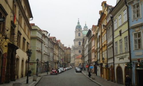 Zdjecie CZECHY / Praga / Stare Miasto (Mala Strana) / Zamglona Mala Strana