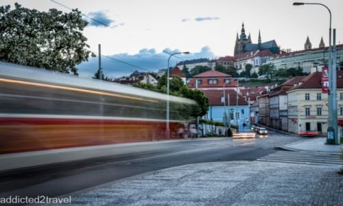 CZECHY / Praga / Praga / Pdzcy tramwaj