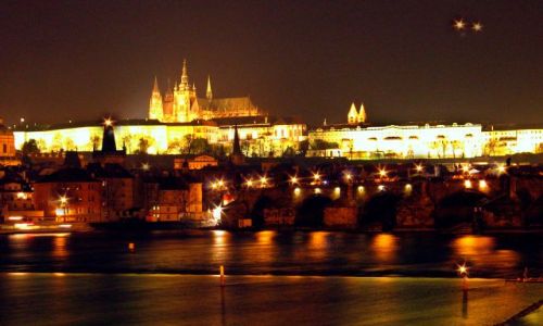 Zdjecie CZECHY / brak / Praga / Praga nocą