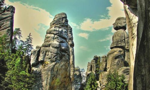 Zdjęcie CZECHY / Teplickie Skalne Miasto / Teplickie Skalne Miasto / Janosik i Maryna ;)