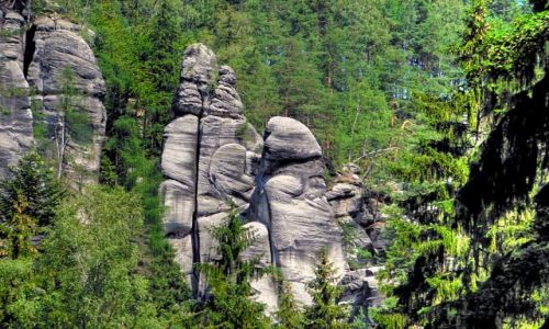 Zdjęcie CZECHY / Teplickie Skalne Miasto / Teplickie Skalne Miasto / Teplickie Skalne Miasto