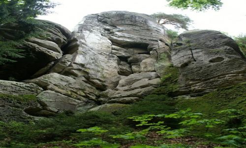Zdjecie CZECHY / Czeski Raj / Hruboskalsko / skalne miasto
