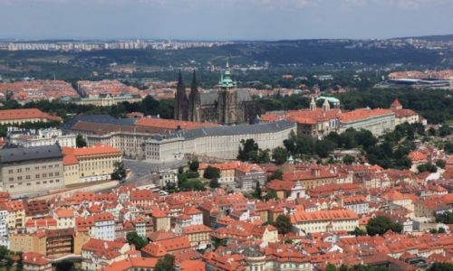 CZECHY / Praga / Wzgrze Petn / Zamek na Hradczanach