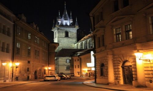 Zdjecie CZECHY / Praga / Stare Miasto / W wiatach nocy
