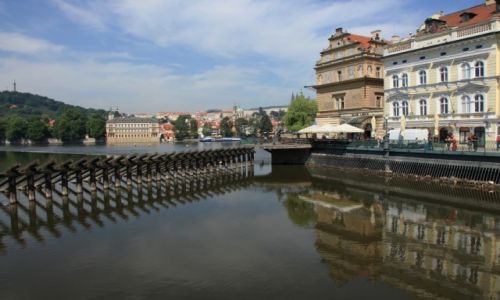 Zdjcie CZECHY / Praga  / Wetawa /  Novotneho lavka