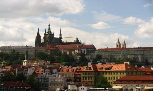 Zdjecie CZECHY / Praga / Praga / widok na Hradczany