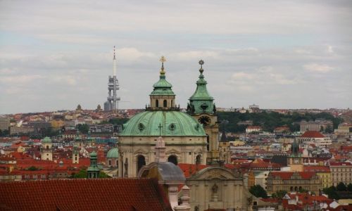 Zdjecie CZECHY / Praga / Praga / panorama Pragi z Hradczan
