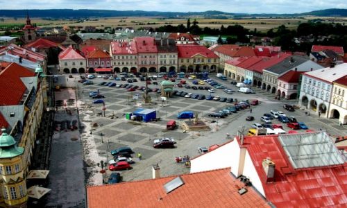 Zdjecie CZECHY / - / Jiczyn / Jiczyski rynek