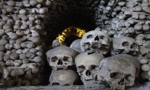 Zdjecie CZECHY / Kraj rodkowoczeski / Kutna Hora, Kuttenberg, Sedlec / Ossuarium Kutna Hora