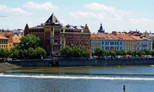 Zdjcie CZECHY / - / Praga / Z Mostu Karola