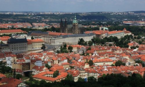 Zdjecie CZECHY / Praga / Wzgrze Petrin  / Hradczany