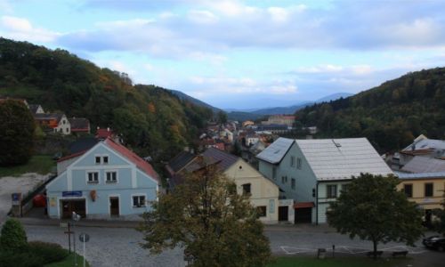 Zdjcie CZECHY / Morawy / Stramberk, Muzeum Zdenka Buriana / Pod wieczr