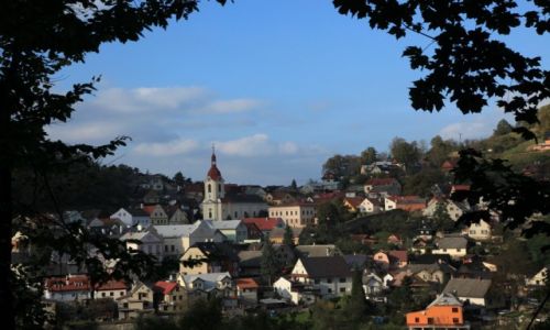 Zdjecie CZECHY / Morawy / Stramberk, Jaskinia Szipka / Miasteczko