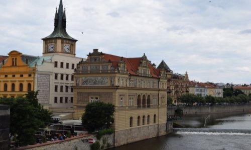 Zdjecie CZECHY / Praga / Praga / Widok na Wetaw