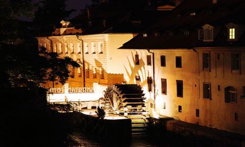 Zdjęcie CZECHY / Praga / Mała Strana / Młyn nad Certovką