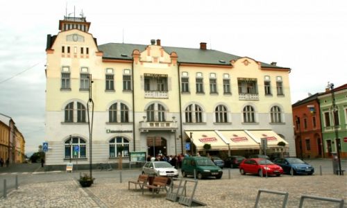 Zdjecie CZECHY / Morawy / Rynek w Litovelu / Litovel