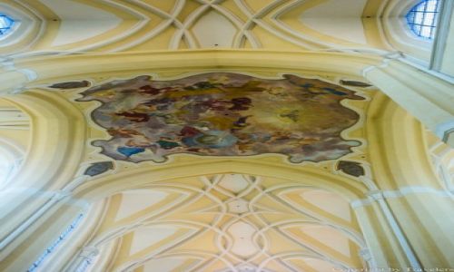 Zdjcie CZECHY / Kraj rodkowoczeski / Kutna Hora / Dach w Kociele Wniebowzicia NMP