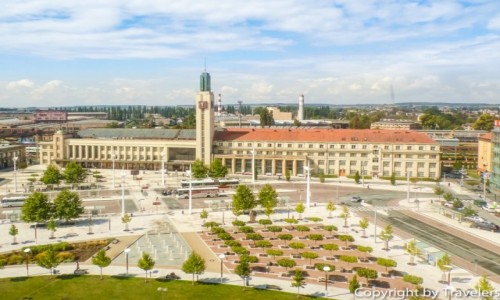 Zdj�cie CZECHY / Kraj Hradecki / Hradec Kralove / Dworzec kolejowy