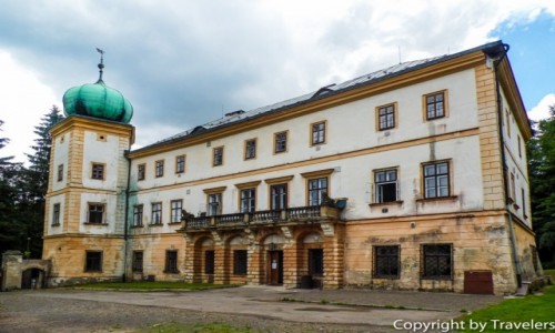 Zdjecie CZECHY / Kraj Hradecki / Adrspach / Zamek w Adrspach