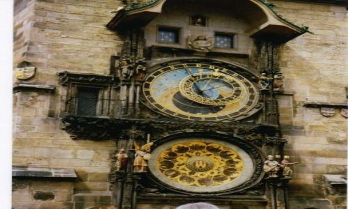 Zdjecie CZECHY / Czechy / Praga / Zegar Orloj