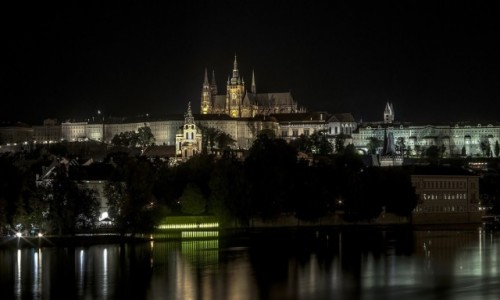 Zdjcie CZECHY / Praga / Praga / Praga noc
