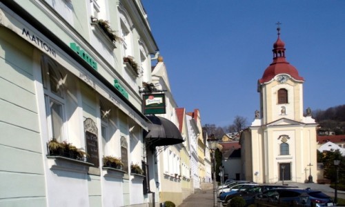 Zdjcie CZECHY / Morawy / Sztramberk / Widok na koci