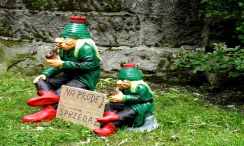 Zdjcie CZECHY / Kraj Morawsko lski / Mesto Albrechtice / Czesi te potrafi...krasnale