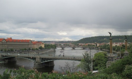 Zdjecie CZECHY / - / Praga / echv most - Praga