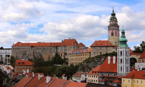 Zdjecie CZECHY /  kraj poudniowoczeski / Ceski Krumlov / Zamek w Ceskim Krumlovie