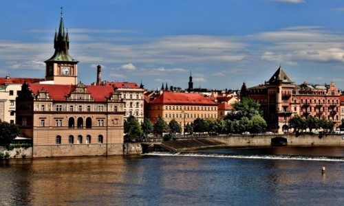 Zdjecie CZECHY / Praga / Praga / Na prawym brzegu