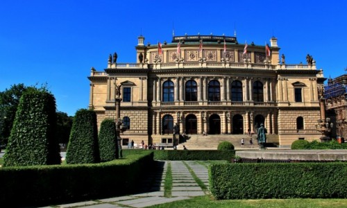 Zdjęcie CZECHY / Praga / Plac Jana Palacha / Rudolfinum
