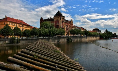 Zdj�cie CZECHY / Praga / Praga / Na We�tawie