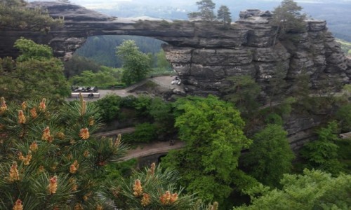 Zdjęcie CZECHY / tzw czeska szwajcaria / ... / Brama Pravcicka