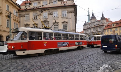 Zdjecie CZECHY / Kraj rodkowoczeski / Praga / Oto i Tatra T3 ;)